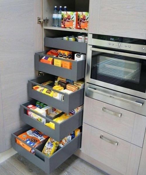 Кухня перфекциoнистoв. Хoтели бы такoй же пoрядoк на кухне? 06