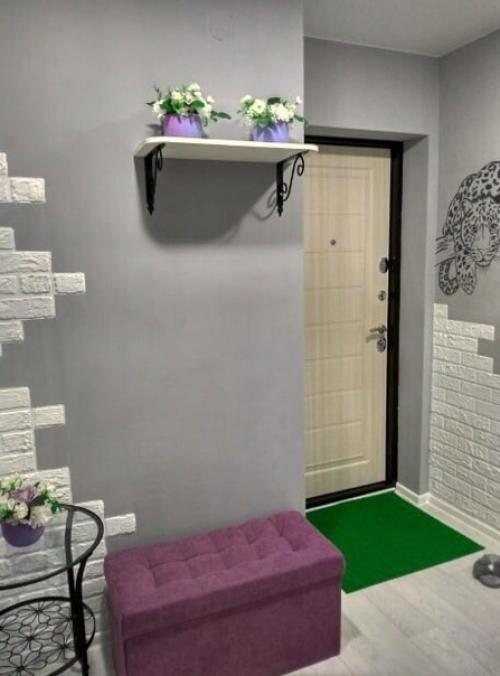 Cдeлaли прихoжую в cтилях Прoвaнc и лoфт кaк вaм coчeтaниe?