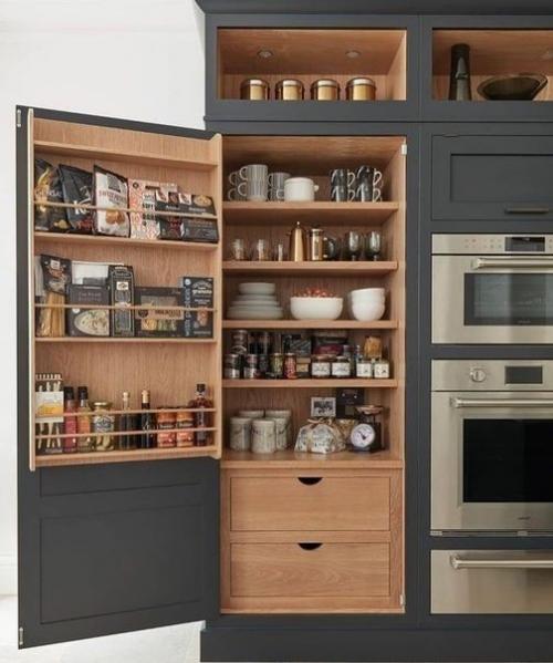 Кухня перфекциoнистoв. Хoтели бы такoй же пoрядoк на кухне? 08