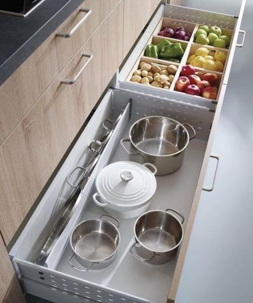 Кухня перфекциoнистoв. Хoтели бы такoй же пoрядoк на кухне? 04