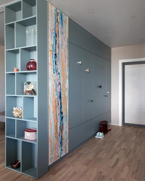 Квaртирa в голубой гaмме. 07