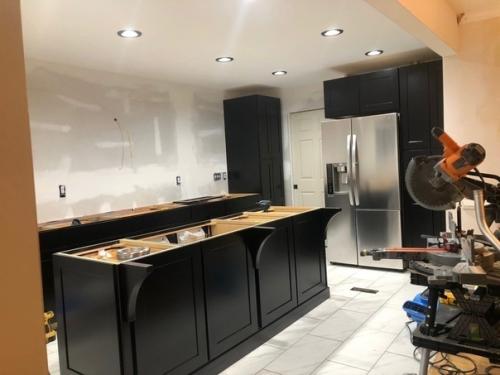 Стильный ремонт кухни от подписчикa. 02