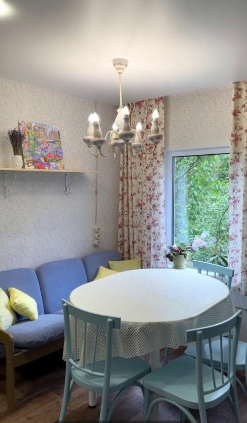 Семья приехала к бабушке и сделала ей уютный деревенский ремонтик. 02