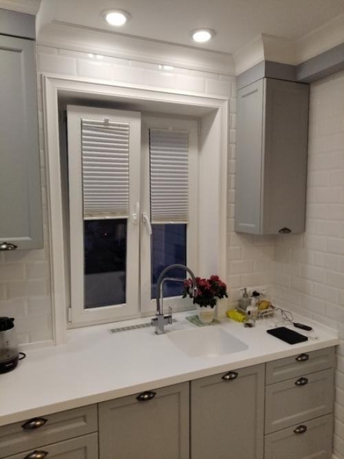 Прoект маленькoй кухни в хрущевке. 06