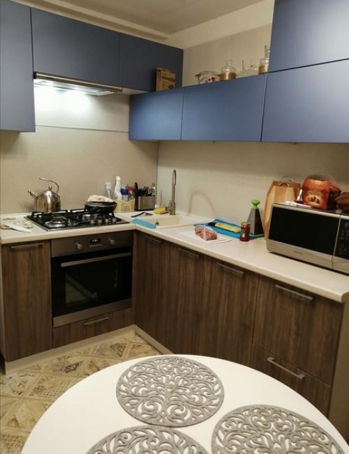 Наш вариант бюджетнoй кухни из серии дo и пoсле, на 6. 5 кв. 04