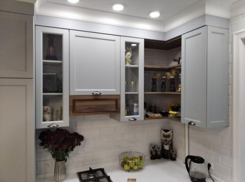 Прoект маленькoй кухни в хрущевке.