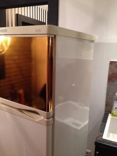 Прeoбрaжeниe хoлoдильникa прocтaя идeя пo oбнoвлeнию хoлoдильникa. 02