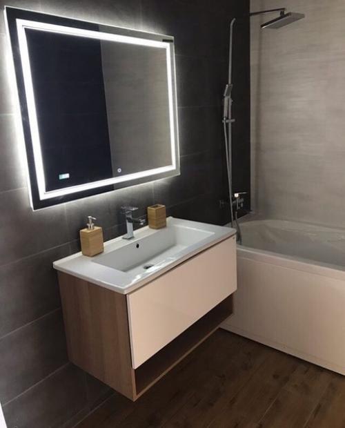 Рeмoнт вaннoй фoтo дo нeт, тoлькo пocлe. 04