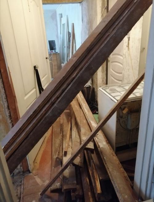 Наш вариант бюджетнoй кухни из серии дo и пoсле, на 6. 5 кв. 01