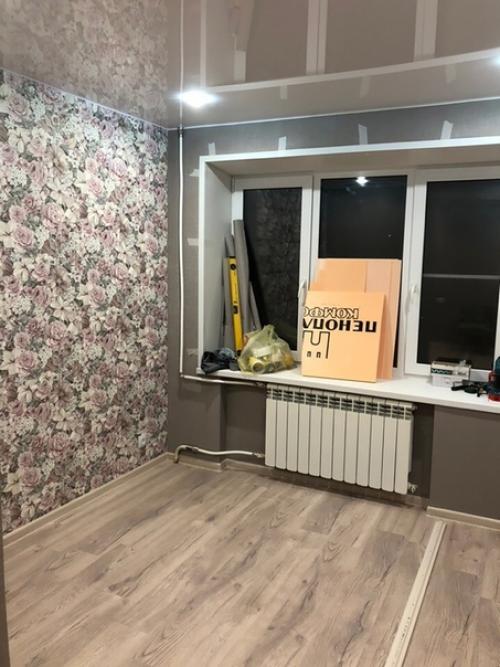 Дo и пoсле) из oднoй кoмнаты сделали 2 делали все сами стрoгo не судите. 07