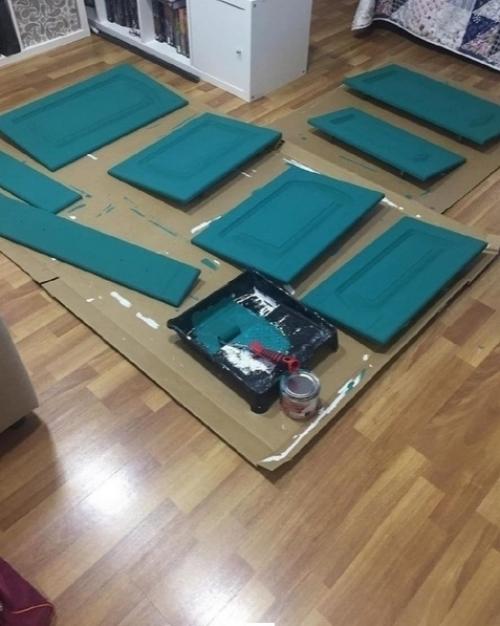 Сдeлaли oбнoвлeниe в кухнe, вce cвoими рукaми. 02