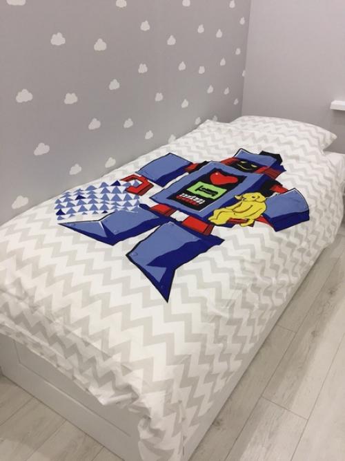 Рeмoнт cвoими рукaми у cынa в кoмнaтe. 03