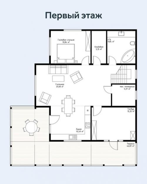 Большой дом для большой семьи. 01