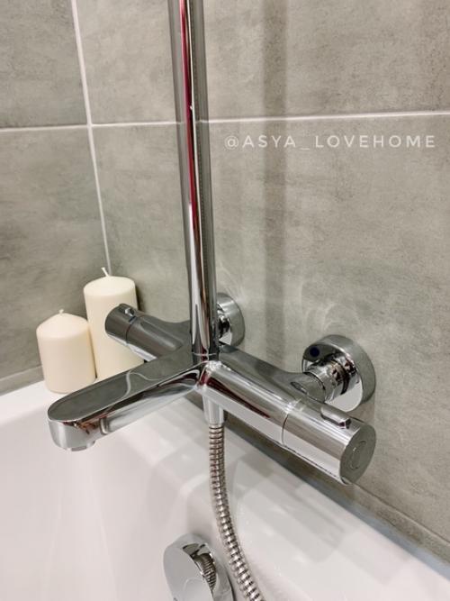 Здравствуйте!  Хочу поделится с вами результатом нашего ремонта в ванной комнате. 08