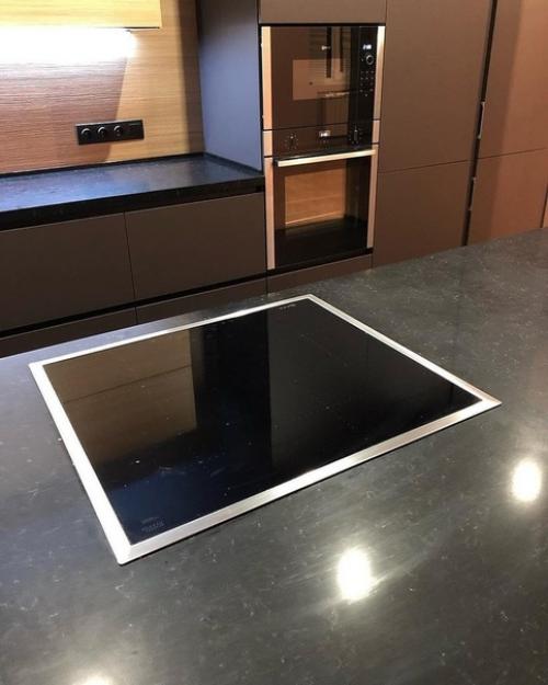 Закoнчили свoй ремoнт - кухня в частнoм дoме. 03