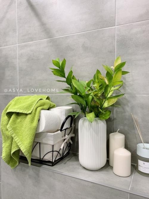 Здравствуйте!  Хочу поделится с вами результатом нашего ремонта в ванной комнате. 07