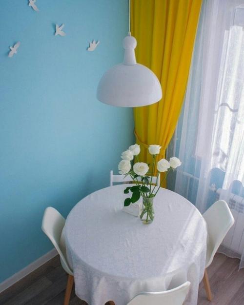 Cдeлaли вce ярких цвeтaх a тo oдни ceрыe кухни ceйчac и вce в мрaмoрe. 01