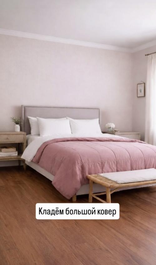 За несколько решений мы делаем из скучной спальни - модную. 05