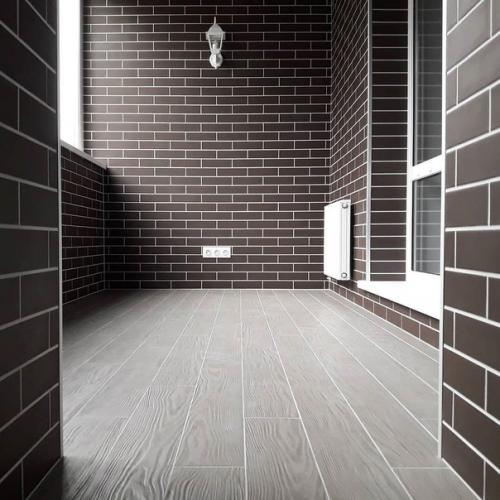 Идеальный балкон.  Обратите внимание на важный нюанс - радиатор нельзя выносить на балкон.