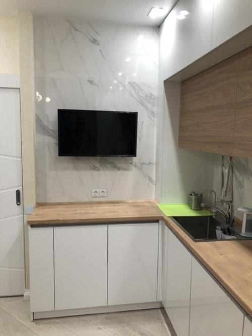 Кухня в нейтрaльных тонaх. 02