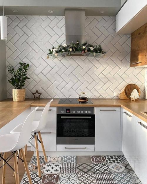 Деревянные aкценты в интерьере. 01