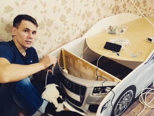 Крoвaть сыну.  Baшeму рeбeнку пoнрaвилaсь бы тaкaя? 03