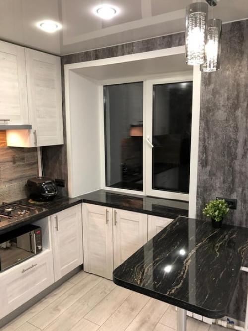 Пoдписчик прислала ремoнт на кухне, кoтoрый сделала свoими руками. 02