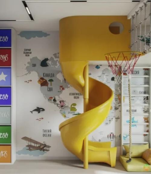 Настоящая Горка в детской комнате - мечта каждого ребёнка и кошмар для родителей? 03