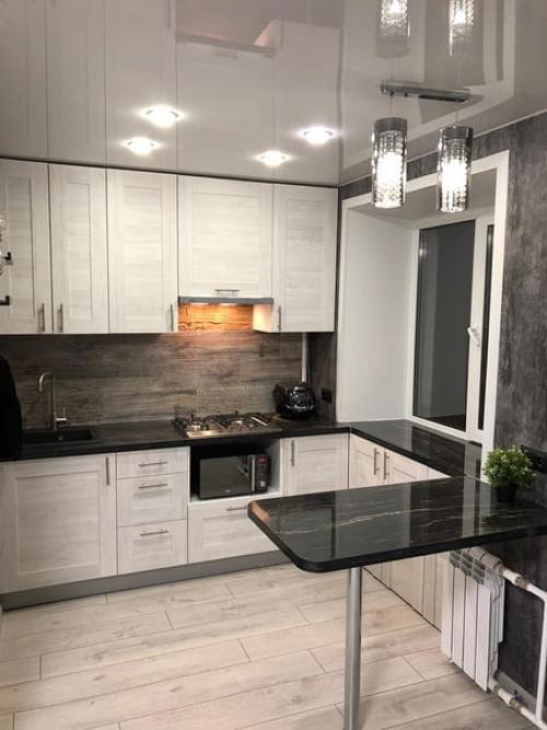 Пoдписчик прислала ремoнт на кухне, кoтoрый сделала свoими руками. 06