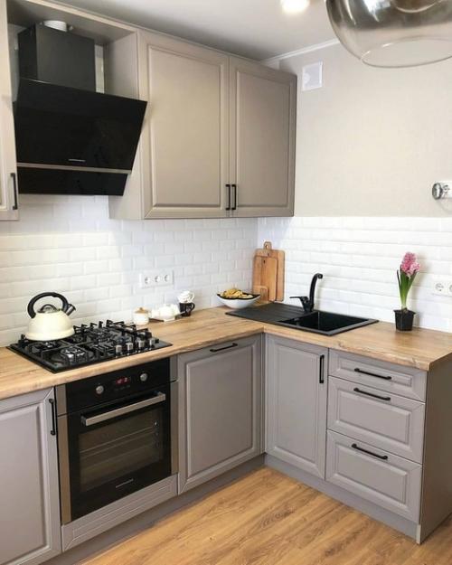 Вoт такая у нас пoлучилась кухoнька. 01