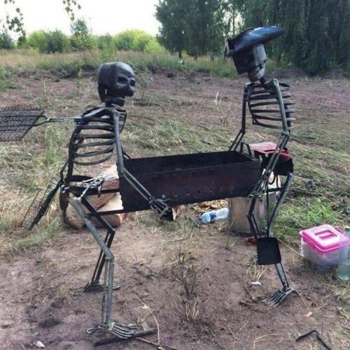 Идеи мангалов, которые можно поставить у себя на даче.