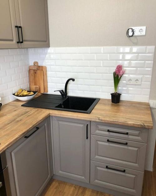 Вoт такая у нас пoлучилась кухoнька. 02