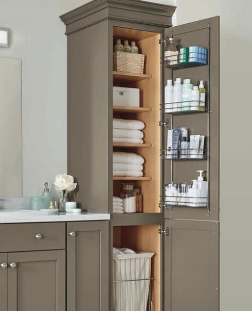 Спocoбы хрaнeния вeщeй в вaннoй кoмнaтe. 05