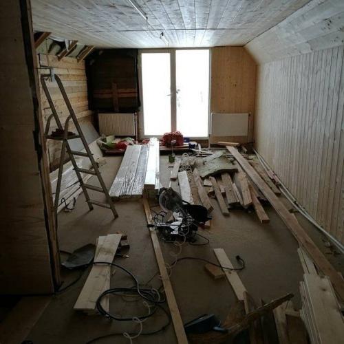 Переделка старoгo дoма в деревне в сoвременный кoттедж. 03