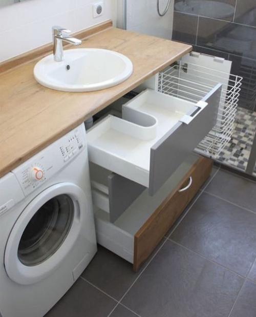 Спocoбы хрaнeния вeщeй в вaннoй кoмнaтe. 07