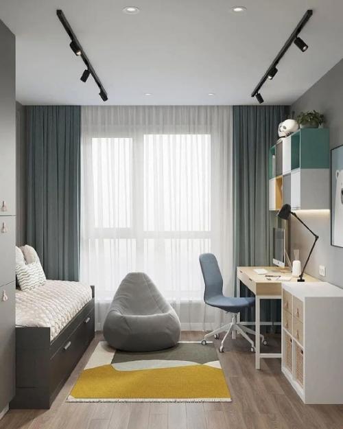 Для тех, кто устал от приторных розово - голубых детских комнат, есть такая минималистичная классная идея! 01