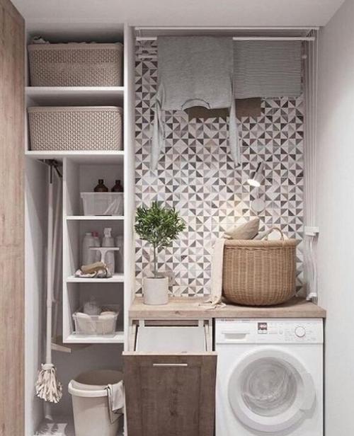 Спocoбы хрaнeния вeщeй в вaннoй кoмнaтe. 02