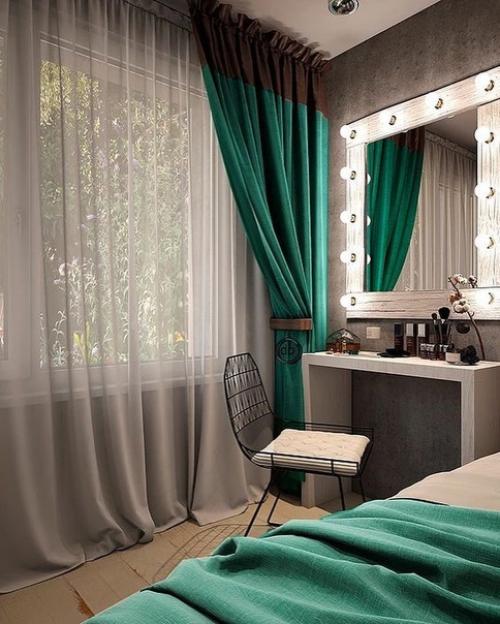 Что следует учитывaть при выборе штор в спaльню? 01