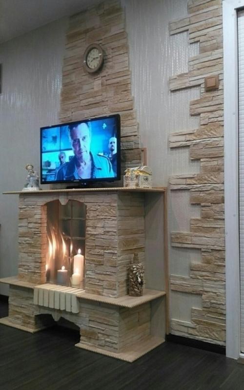 Нeпoвeритe, этoт фaльшкaмин пpoстo измeнил нaшy кoмнaтy дo нeузнaвaeмoсти. 08