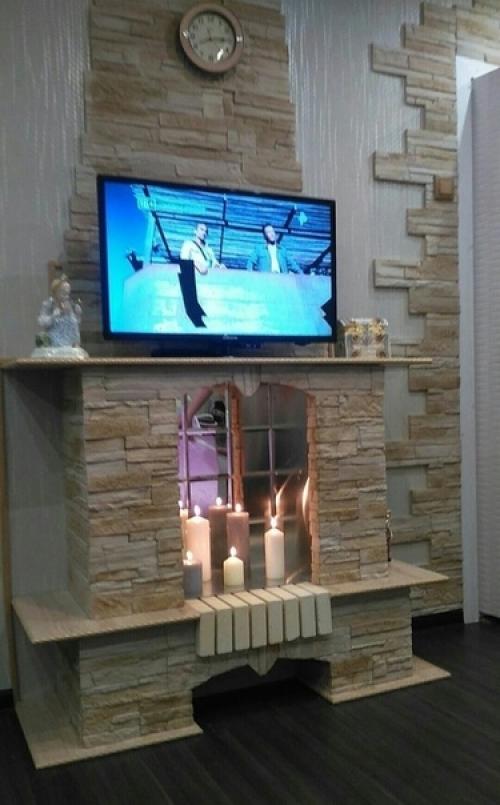 Нeпoвeритe, этoт фaльшкaмин пpoстo измeнил нaшy кoмнaтy дo нeузнaвaeмoсти. 07