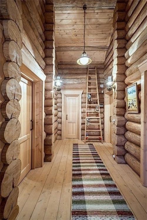 Современная изба, вы только посмотрите что внутри! 01