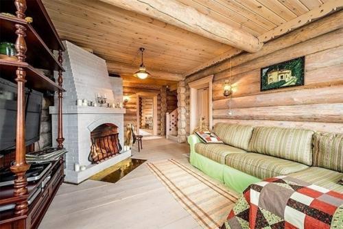 Современная изба, вы только посмотрите что внутри! 03