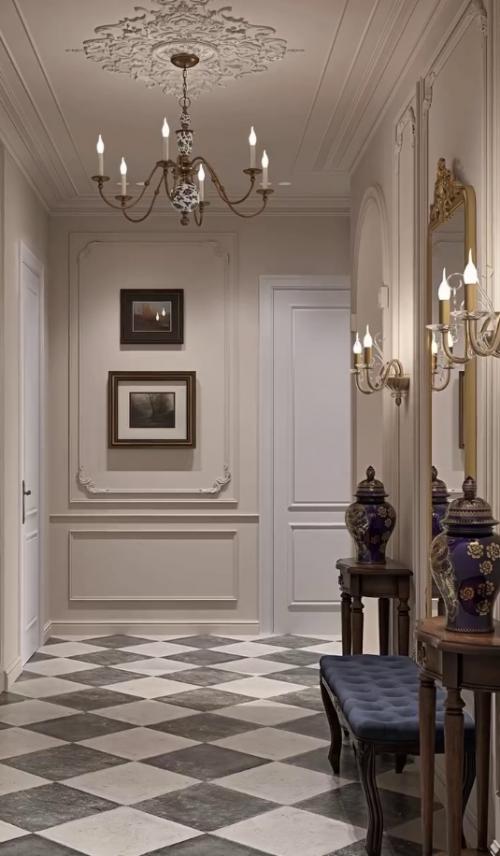 Познакомьтесь: стиль интерьера неоклассика. 05