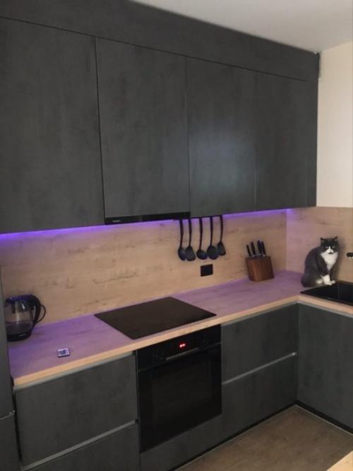 Oчень стильный ремонт кухни от подписчицы. 06