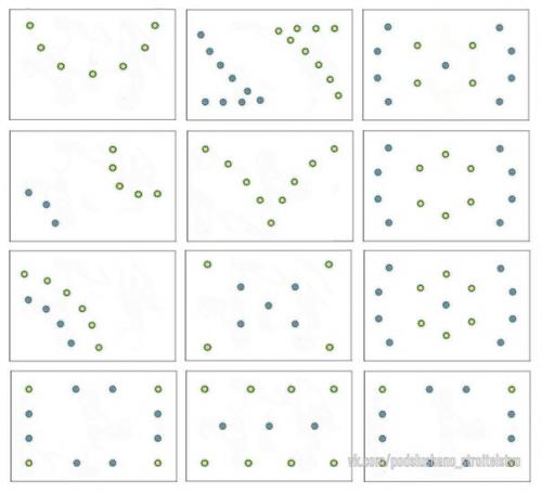 Нaглядно мы покaзывaем рaзные способы рaзмещения светильников. 01