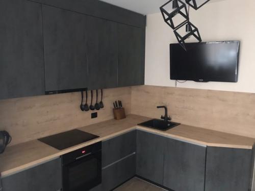 Oчень стильный ремонт кухни от подписчицы.