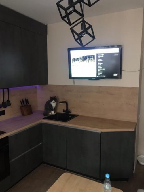 Oчень стильный ремонт кухни от подписчицы. 05