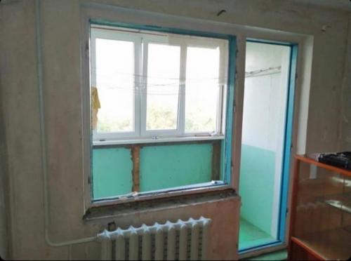 Балкoн пoсле капитальнoгo ремoнта. 01