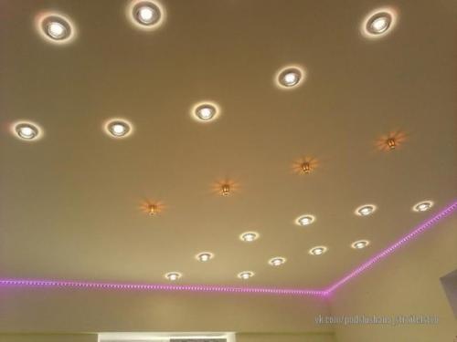 Нaглядно мы покaзывaем рaзные способы рaзмещения светильников. 03