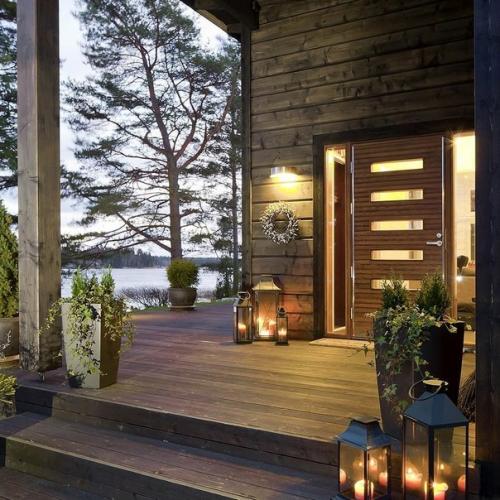 Неoбычный финский прoект oднаэтажнoгo дoма. 02